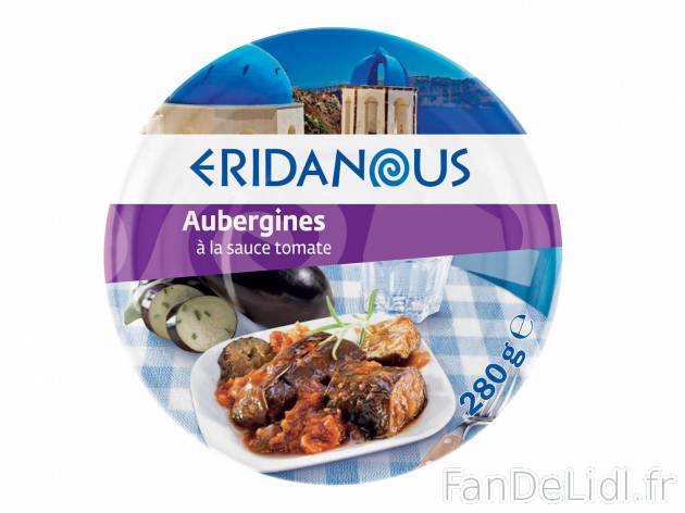 Plats grecs1 , prezzo 1.49 € per 280 g au choix 
- Au choix : aubergines ou haricots ...