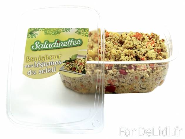 Boulghour aux légumes du soleil , prezzo 1,89 € per 500 g, 1 kg = 3,78 € EUR.