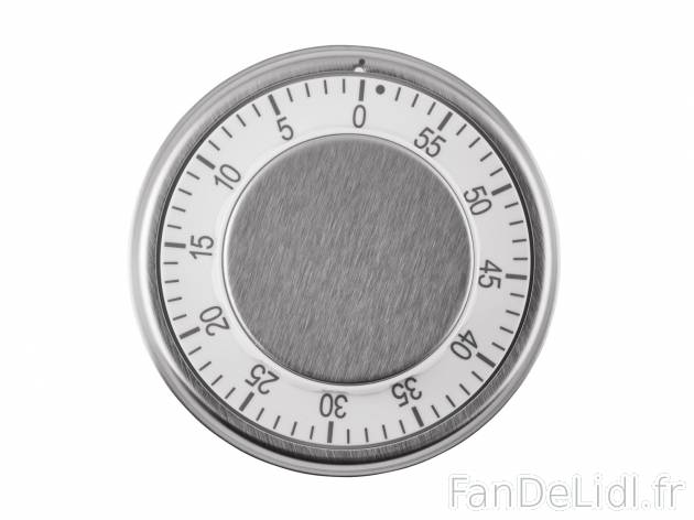 Minuteur de cuisine aimanté , prezzo 3.49 € 
- Env. 9,5 x 3,6 cm (Ø x h)
- ...