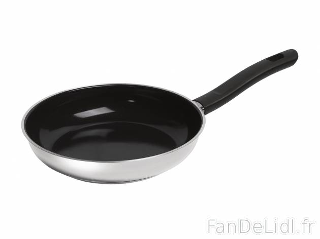 Poêle avec revêtement en céramique et en acier inoxydable , prezzo 12.99 € ...