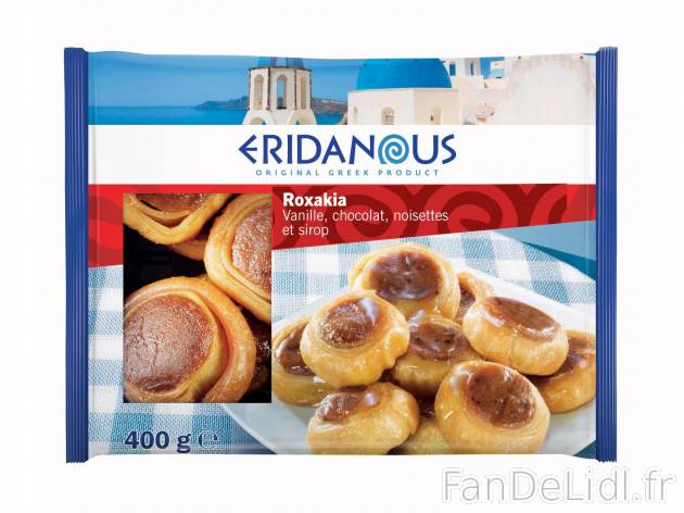 Pâtisseries grecques au sirop1 , prezzo 2.99 € per 400 g au choix 
- Au choix ...