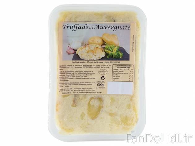Truffade à l&#039;auvergnate , prezzo 2,99 € per 500 g, 1 kg = 5,98 € EUR. ...