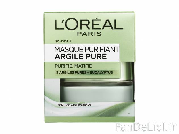 L&apos;Oréal masque ou gommage , prezzo 4.77 €  
-  Variétés au choix