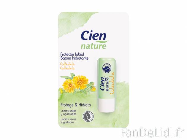 Baume à lèvres , prezzo 1.49 €  
-  Au calendula