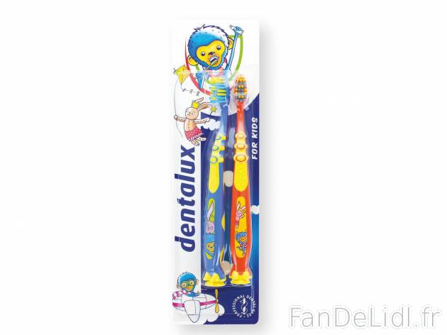 Brosses à dents pour enfant , prezzo 0.79 € per Les 2 brosses à dents au choix ...