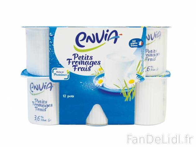 Petits fromages frais1 , prezzo 1.15 € per 12 x 60 g au choix 
- Au choix : 3,6/3,8 ...