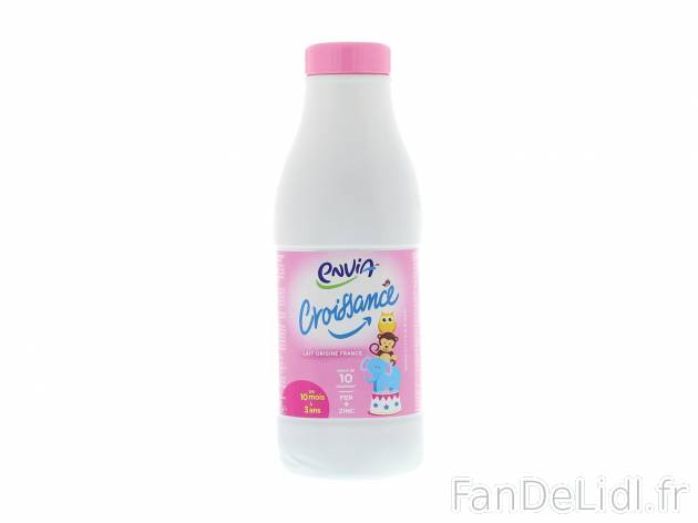 Lait de croissance1 , prezzo 1.14 € per La bouteille de 1 L 
- Disponible toute ...