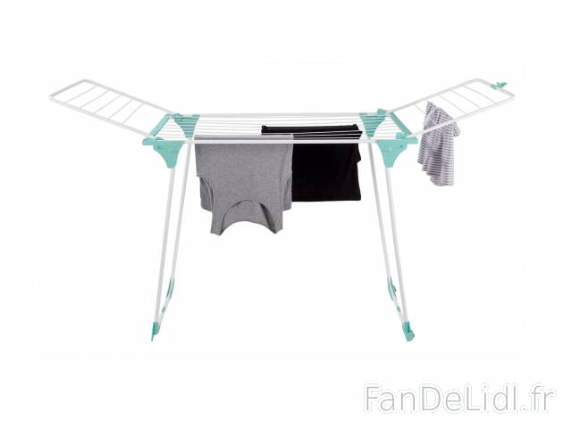 Étendoir à linge 2 en 1 , prezzo 19.99 € 
- Longueur d’étendage : env. 18 ...