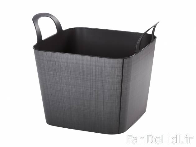 Panier flexible , prezzo 4.99 € 
- Env. 36 L
- Polyvalent pour la maison et ...
