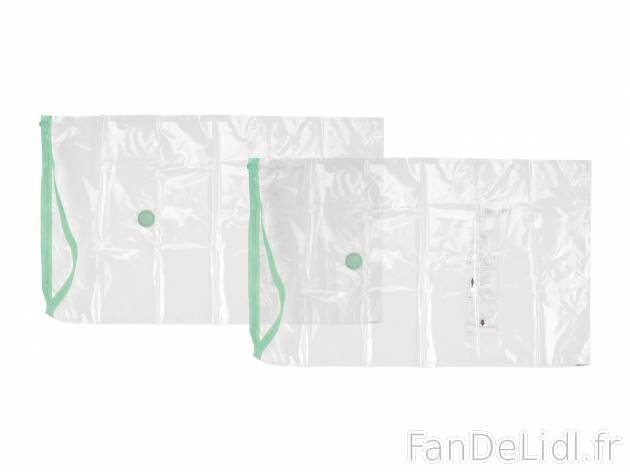 Housse de rangement sous vide , prezzo 2.99 € 
- Au choix : env. 60 x 100 cm ...
