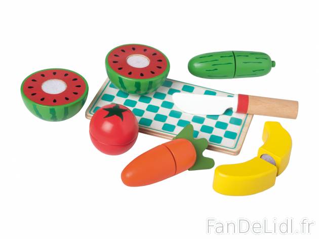 Aliments en bois , prezzo 6.99 € 
- Âge recommandé : de 2 à 5 ans
- Au choix ...