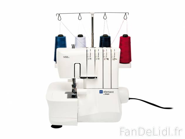 Surjeteuse , prezzo 159.00 € 
- 3 étapes en 1
- 12 types de point
- Coudre, ...