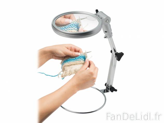 Loupe de couture ou tricot à LED , prezzo 4.99 € 
- Env. 242 g
- Agrandissement ...