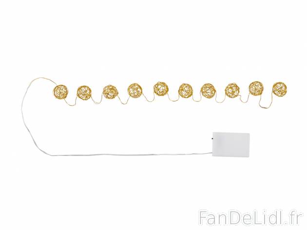 Guirlande lumineuse à LED , prezzo 3.99 € 
- Au choix : env. 1,4 m, 2 coloris ...