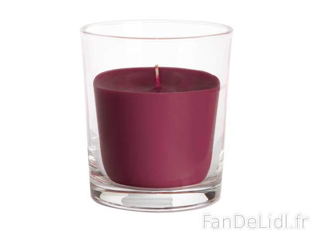Maxi bougie parfumée dans un verre , prezzo 2.49 € 
- 2 coloris au choix
- ...