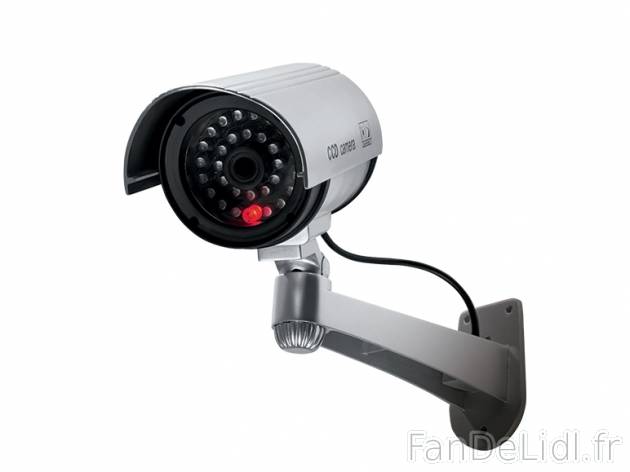 Caméra factice dissuasive , prezzo 7,99 € per L&#039;unité 
- Boîtier ...
