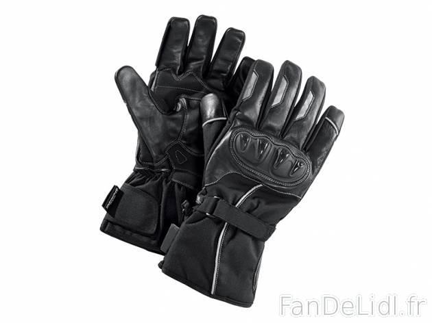 Gants de moto , prezzo 19,99 € per La paire 
- Ex. : extérieur 100 % polyamide, ...