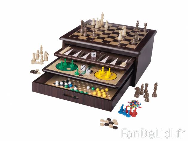 Boîte de jeux en bois 10 en 1 , le prix 24.99 €. Un jeu pour les enfants plus ...