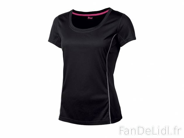Tee-shirt , prezzo 3,99 € per L&#039;unité au choix 
- Ex. : 100 % polyester ...