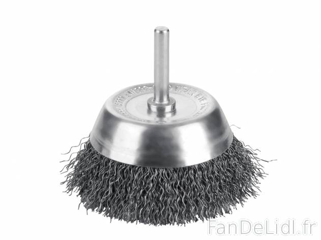 Accessoire pour meuleuse droite , le prix 2.99 € 
- Au choix : brosse boisseau ...