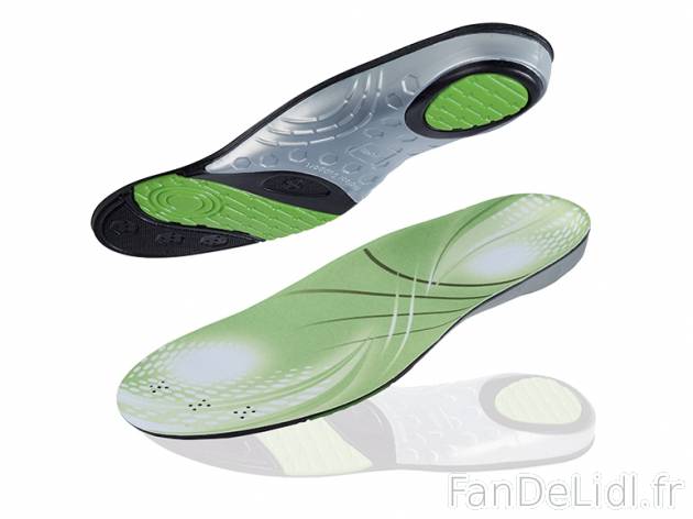 Semelle de course , prezzo 3,99 € per La paire 
-      Du 36/37 au 44/45 selon modèle