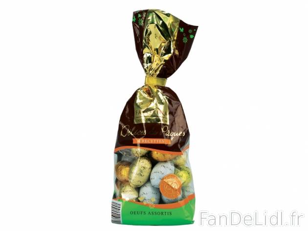 Délices de Pâques , prezzo 1,79 € per 200 g, 1 kg = 8,95 € EUR. 
- Composés ...