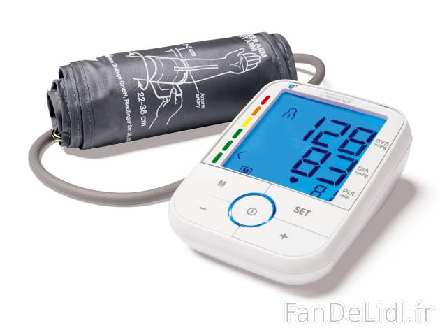 Tensiomètre de bras, le prix 26.99 €. Prenez soin de votre santé. 
- Brassard ...