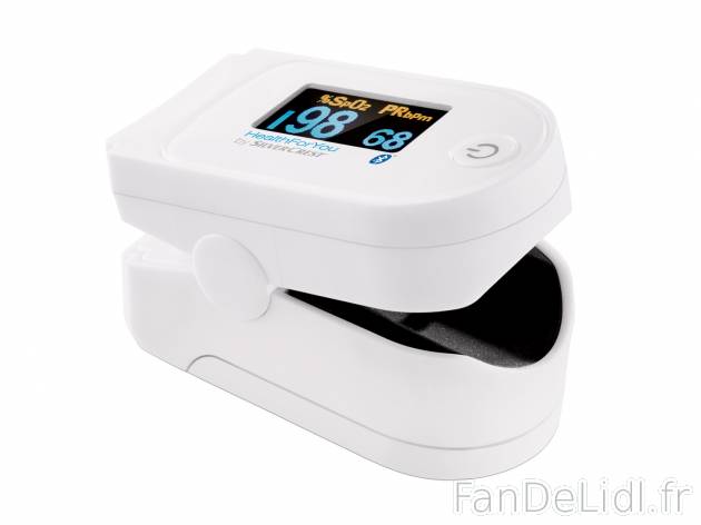 Oxymètre de pouls, le prix 26.99 € 
- Également utilisable sans smartphone
- ...