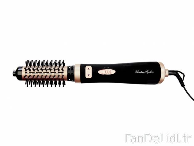 Brosse soufflante Christina Aguilera, le prix 19.99 € 
- Protection automatique ...