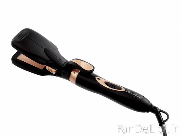 Fer à coiffer multifonction Christina Aguilera , le prix 16.99 € 
- Cordon rotatif ...