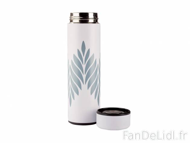 Bouteille isotherme , prezzo 6.99 € 
- Env. 400 ml
- Couvercle à vis avec joint ...