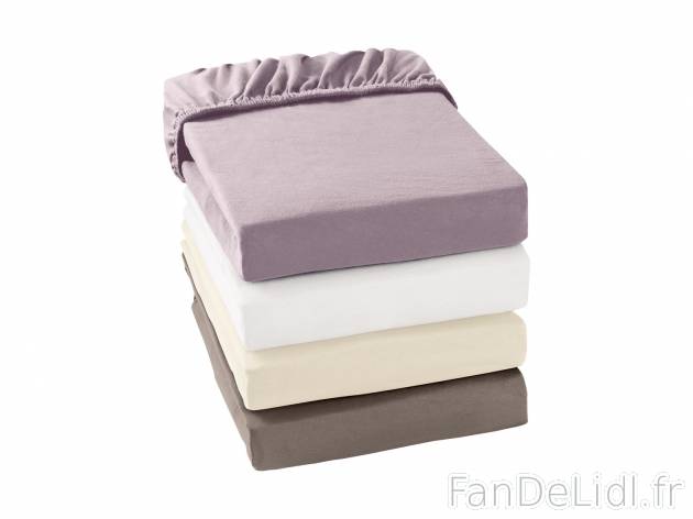 Drap-housse en coton bio , prezzo 8.99 €. 4 coloris au choix! 
- 100 % coton
- ...