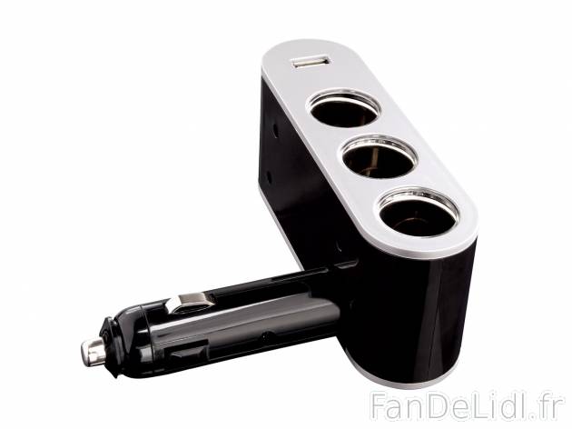 Chargeur allume-cigare USB , prezzo 3.99 € 
- Au choix : triple prise allume-cigare, ...