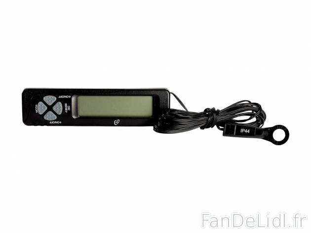 Thermomètre numérique , prezzo 4.99 € 
- Env. 11,6 x 3 x 2,8 cm (L x h x l)
- ...