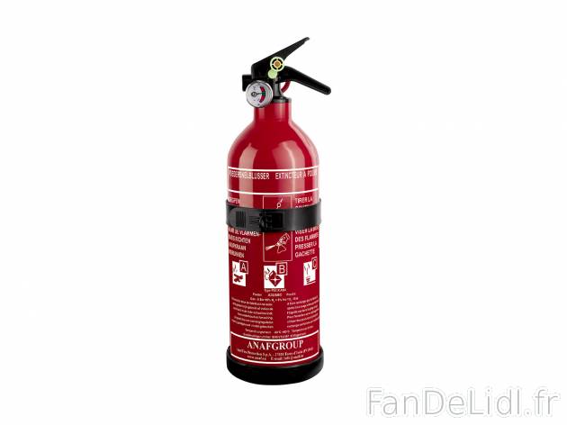 Extincteur à pression permanente avec manomètre , prezzo 9.99 € 
- * Dont 2.16 ...