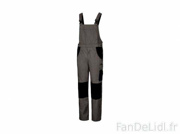 Salopette de travail homme , le prix 14.99 € 
- Du 40 au 52 selon modèle.
- ...