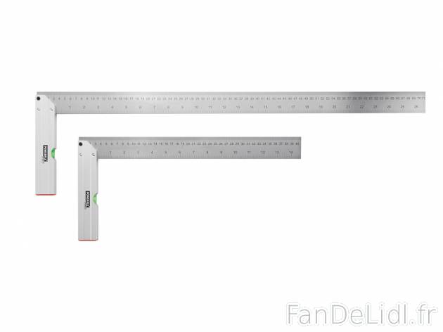 Outil de mesure , le prix 6.99 € 
- Au choix : set d&apos;équerres, 2 dimensions ...