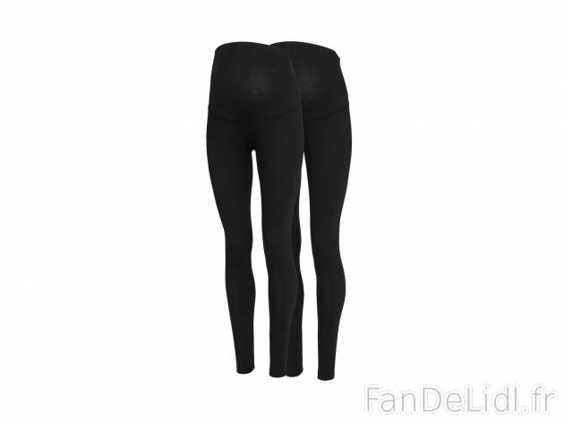 Leggings de grossesse en coton Bio , le prix 9.99 € 
- Ex. 95 % coton et 5 % ...