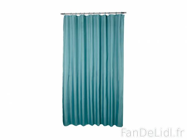 Rideau de douche , le prix 4.99 €  
-  Env. 180 x 200 cm
-  3 coloris au choix