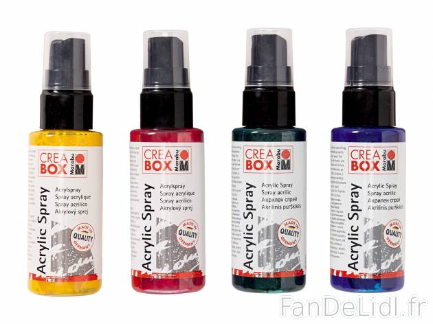 Peinture, marqueur acrylique ou craie à la cire , le prix 5.99 € 
- Au choix ...