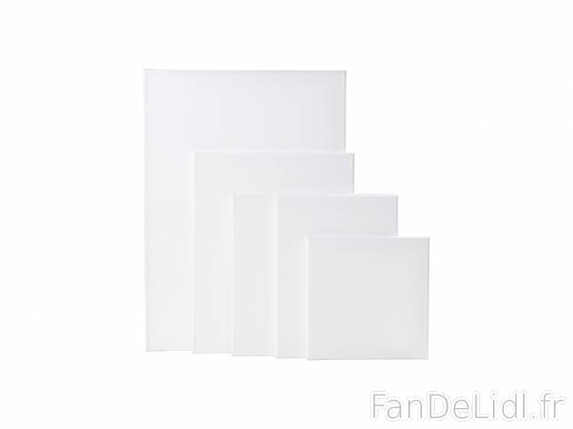Toile à peindre , le prix 4.99 € 
- Toile 100 % coton 380 g/m²
- Au choix ...