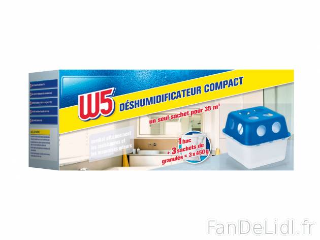 Absorbeur d’humidité compact1 , le prix 5.49 € 
- Parfum citron
- Convient ...