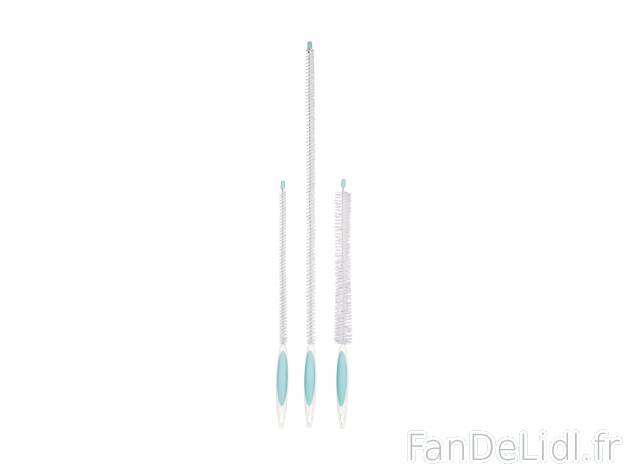 Brosse ou goupillons , le prix 1.99 € 
- Poignée antidérapante
- Au choix ...