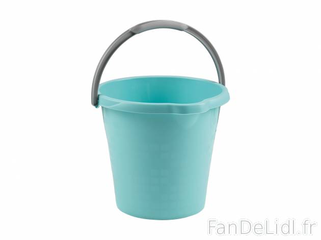 Seau ou cuvette , le prix 2.99 € 
- Env. 12 L
- Au choix : cuvette ou seau
- ...