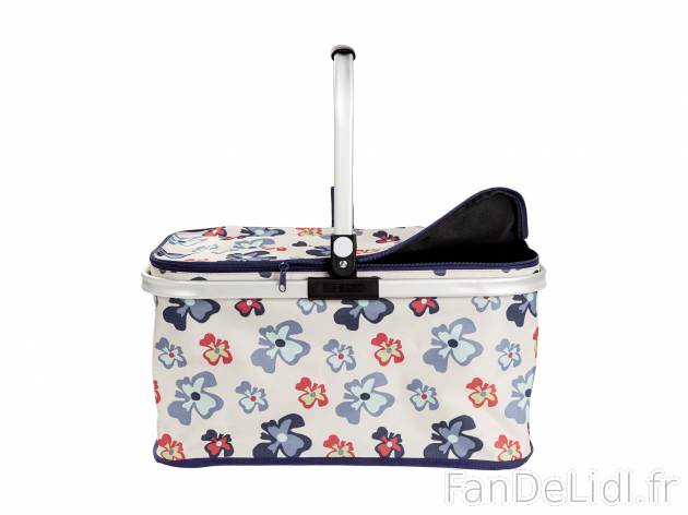 Panier à provision pliant , le prix 8.99 € 
- Env. 48 x 28 x 26 cm (L x l x ...