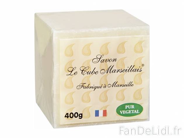 Le cube Marseillais savon de Provence , prezzo 1,29 &#8364; per 400 g, 1 kg ...