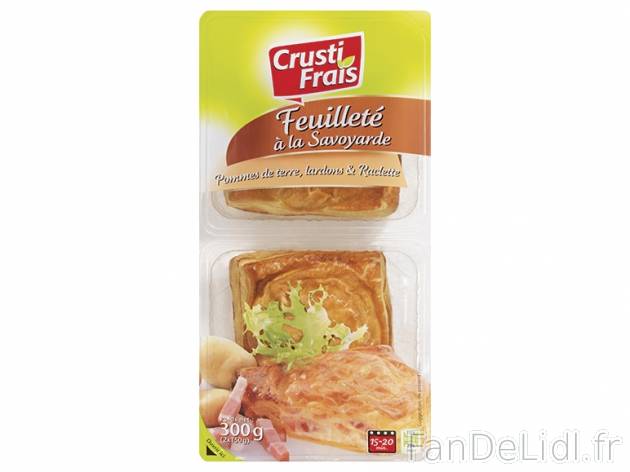Feuilletés , prezzo 1,79 € per 2 x 150 g au choix, 1 kg = 5,97 € EUR. 
- Au ...