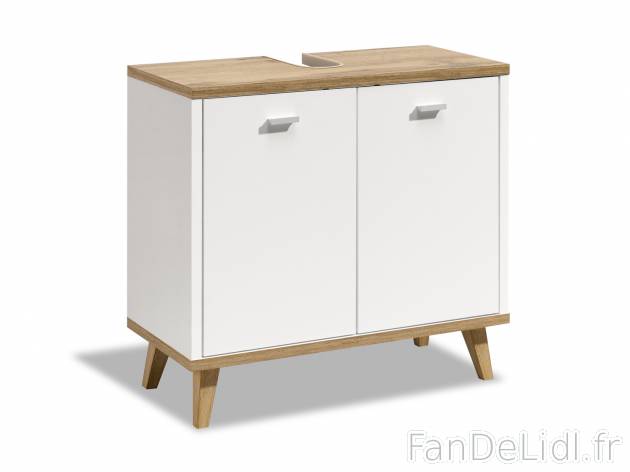 Meuble sous vasque , le prix 21.99 € 
- Accessoires de montage et mode d’emploi ...