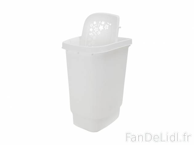 Panier à linge , le prix 8.99 € 
- Env. 44,7 x 34,7 x 60,5 cm (L x l x h)
- ...