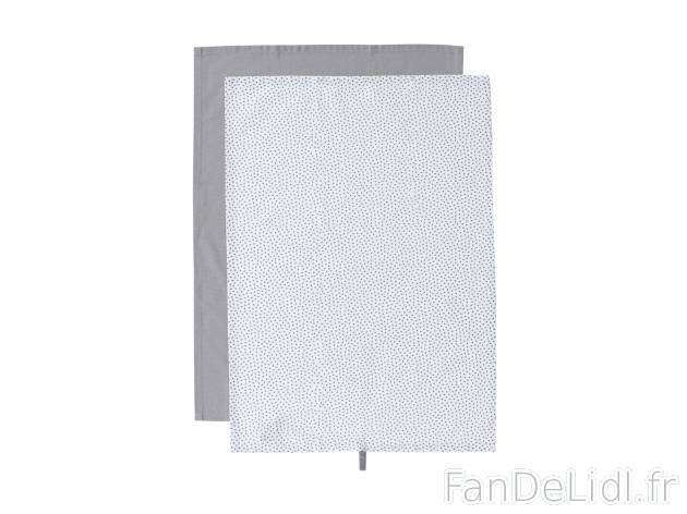 Torchons , le prix 3.49 €  
-  Lot de 2
-  Env. 50 x 70 cm
-  4 lots au choix